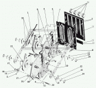 6430-8109020 Рычаг пульта управления отопителем ОЗАА ОЗАА