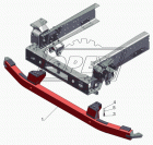 6430-2809010-001 Брус противоподкатный МАЗ МАЗ