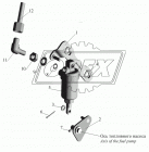 555102-3570234-700 Трубка со шлангом ф6; L=1400; Г=М12+К14/Г=М12+К14 МАЗ