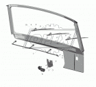 432000044 Мотор-редуктор 24V фишка 6 плоских клемм стеклоочистителя МАЗ-6430,5440 АТ (РБ)