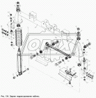 64221-5001660 Балка опоры кабины МАЗ задняя МАЗ