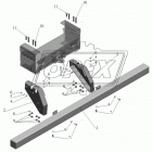 5550-2804010 Бампер задний МАЗ