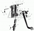 64226-1602112 Педаль L=420 на вал ТАИМ