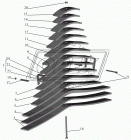 64229-2912107 Лист №7 рессоры МАЗ задней (МРЗ) МАЗ