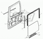 6430-6103261-020 Уплотнитель (бархотка) стекла МАЗ бокового (L=515 S=40, незамкнутый) БРТ