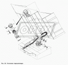 5516-8603594 Опора гидроцилиндра ф160 h=40; М85х2; 6отв.ф13 верхняя (под масленку) МАЗ