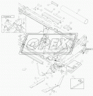 120223 Амортизатор-пружина газовая (L=450мм 450/275, F=340H) капот радиатора МАЗ-5440, зад.двери ВАЗ-2108,1111,21213,ИЖ Finwhale