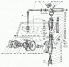 52-2308024 Прокладка С/Ф; ф85х105; 4отв.ф11, нижней крышки конечной передачи; (0,6) Techno Drive