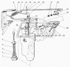 80-4802020 Кронштейн тяги управления блокировкой МТЗ МТЗ РУП