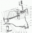 50-4216018 Валик (сталь) управления задним ВОМ голый, ф27х245 МТЗ РУП