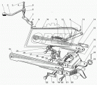 85-4619010 Механизм фиксации усиленный, МТЗ-1221 МТЗ РУП