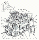 80-1701025-Б Корпус КПП (ШПИЛЬКИ М16) на МТЗ-1025 МТЗ РУП