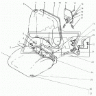 80В-6805500-А Чехлы сидений МТЗ комплект;  (80В-6804500-А, 80В-6805500-А) БЕЛОГ