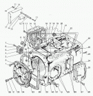 80-1701026 Прокладка С/Ф; 390х455; 10отв.ф20/2отв.ф16, корпуса КПП МТЗ РУП