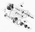 1520-2308003 Прокладка квадрат. 100х100; 1отв.ф85/4отв.ф8, крышки редуктора пер.моста ПРОЛЕТАРИЙ