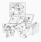 312.3711 Фара с лампой 12v (ХТЗ,ЧТЗ,АТЗ,ВТЗ); (металл.корпус) ОСВАР