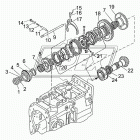 2022-1701252 Вал ф35/ф45/ф58/ф60/ф65; наруж.шлиц=24 Z=12 конич.косозубый КПП МТЗ МЗШ