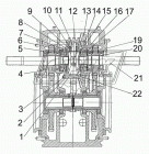 2022-2403048 Шестерня внутр.шлиц=16 Z=28 h=43 конич.косозубая, МТЗ дифференциала стакана подшипников полуосевая МЗШ