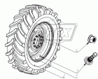 2522-3107030 Колесо 620/70R42 МТЗ РУП