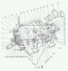 ПКП-2 Переключатель L=205 12V 9 плоск. клемм указат. поворота, ближн.и дальн. света МТЗ-320 МЭМЗ