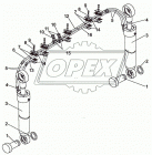 Ц80х200-3 Гидроцилиндр навесного оборудования 200х80х40 МТЗ,ЮМЗ,ЛТЗ,Т-4 ВЗТА