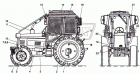 Л82-8410010 Ограждения кабины МТЗ РУП