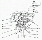 74-1702080-02 Корпус вилок МТЗ под реверс-редуктор; (с валиком) МТЗ РУП
