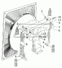 1221-1309075 Кронштейн L=100 h=15 с гайкой МТЗ РУП