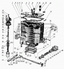 50-4608010-Б1 Корпус гидросистемы МТЗ-50,80,82; в сборе (с крышкой и пробками) МТЗ РУП