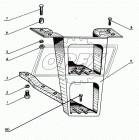 70-8405110 Подножка кабины МТЗ С.О. МТЗ РУП