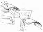 822-8403020-Б Крыло (при установке шин 13,6-20 или 13,6R20) МТЗ РУП