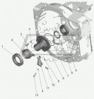986714К1С23 Подшипник 70х105х21/21,5 шарик.радиал. 1-ряд. КПК