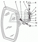 А30.04.051 Хомут крепления зеркала МТЗ БЕЛОГ