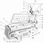 90-8402410 Замок левый капота МТЗ Волмет