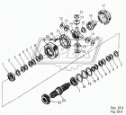 6923-2502128 Вал привода 60/ф90; шлиц=18/18 Z=28 L=380 голый МЗКТ