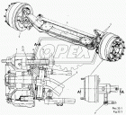 6923-3501004 Тормоз МАЗ правый ТАИМ