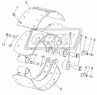 5336-3501107-10 Ролик тормозной колодки МАЗ; (в сборе со втулкой ) ТАИМ