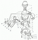 А53.21.000-02 Моноциклон ф90х250 А-01 АЗТН, ММЗ Д-260 Радиоволна