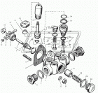 236-1106288-В Насос топливный ручной подкачки (солдатик) М16х1,5 ф=24 L=90 К=22 ЯЗДА