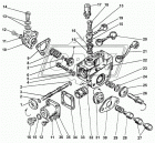 238М-1723162-42 Трубка (сталь) ф6; L=350 под штуцера ф10, подвода воздуха к клапану ТМЗ