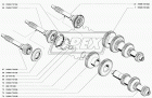31606-1701056 Шестерня фвнутр=40; Z=35; h=57, косозубая, привода промвала КПП (Арзамас) УАЗ 5-ступ АМЗ