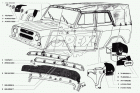 3151-6002020 Тент УАЗ-469,3151; (черный) Автопласт