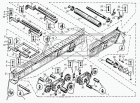 КС-3577.63.101 Ось (сталь) ф70х415 М60х2 блока стрелы