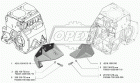 4216.1001030 Кронштейн передней опоры двигателя правый Газель Бизнес (дв.УМЗ-4216,А274) УМЗ