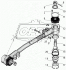 32552-3414010 Тяга рулевая УРАЛ продольная в сборе Урал