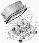 РР101-3702200 Ярмо с обмотками реле обратного тока в сборе