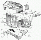 220164-П29 Винт с полукруг.голов. М8х20х1,25 Р=20 ГОСТ 17473-80 Урал