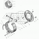 55571Х-3501012-10 Суппорт рабочего тормоза УРАЛ (ОАО АЗ УРАЛ) под 1-о пол.цил., без АБС (с 05.2009г.) Урал