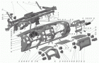 А21R23-5325026 Панель приборов Газель Некст,ГАЗон Некст (пустая) каркас ГАЗ