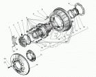 4320-3103006-11 Ступица перед.колеса с барабаном и подшипниками в сборе Урал